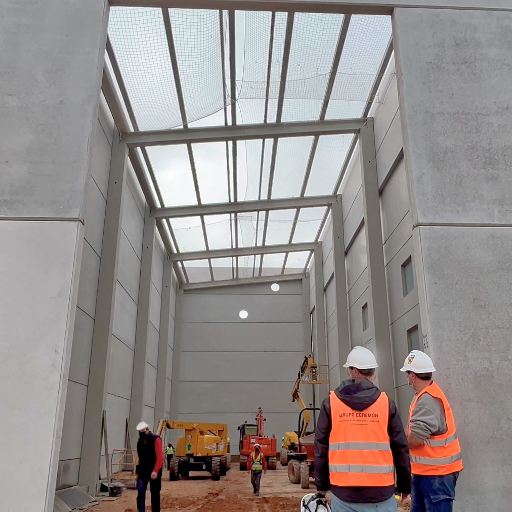 Construccion de nave industrial