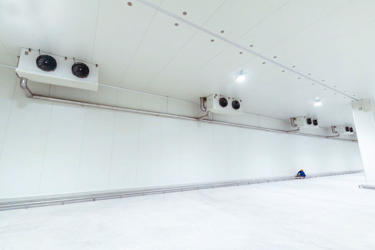 nave industrial refrigerada